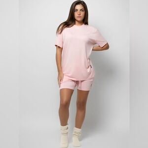 COMFRT Women's Pink Short Sleeve Tee